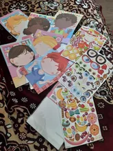 Pegatinas de rompecabezas para niños, juegos de rompecabezas de princesa de cara a cara, dinosaurio de ensamblaje, juguete educativo de entrenamiento de reconocimiento