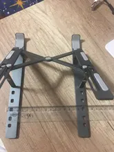 GOOJODOQ-Soporte para ordenador portátil, soporte de aleación de aluminio plegable, para Notebook, MacBook Pro y tableta