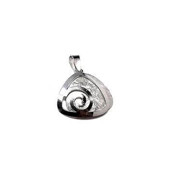 

Pendant Silver Law 24mm 925m. Smooth nuanced Oval [AA7668]
