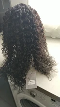 Peluca brasileña de ondas profundas prearrancada, peluca con malla frontal y pelo de bebé, 13x4, para mujeres negras
