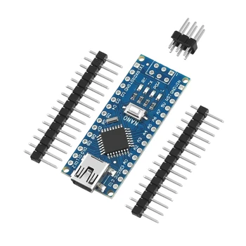 

For arduino Nano ATMEGA328P Mini USB With the bootloader compatible Nano 3.0 controller for arduino CH340 USB driver 16Mhz 168P