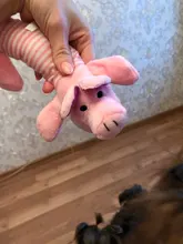 HILIFE-juguetes de peluche para perros y gatos, forro polar, durabilidad, chirridos, muñecas con sonido de elefante, pato, cerdo, apto para todas las mascotas