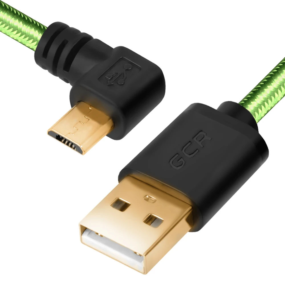 GCR дата кабель USB 2.0 micro B 5 pin 5V1A 0,5м 1м 2м для зарядки Android и синхронизации данных