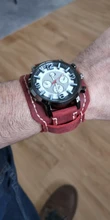 Jessingshow-Relojes Retro de cuero para hombre, cronógrafo deportivo, de cuarzo, estilo Punk, Masculino, 2020