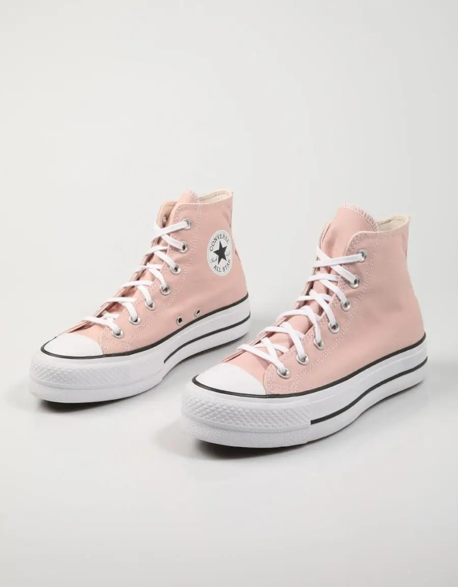 Converse Chuck Taylor All Star Lift Sneakers Pink Pink Canvas Platform  77941 Canvas Canva Platform 2022 - Flats - AliExpress
