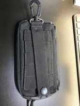 Mini Paquete de gancho táctico EDC Pouchm, cartera táctica, bolsa de tarjeta, riñonera militar para exteriores para caza