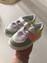 Zapatos deportivos para bebé, niñas y niños pequeños, zapatillas planas de cuero para bebé, zapatos informales suaves de moda