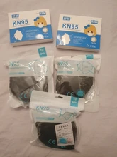 KN95 chico máscaras niños Mascarillas más grueso KN95 polvo máscara protectora boca FFP2 respirador FFP3