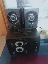 Altavoces de combinación para ordenador barra de sonido envolvente para PC y TV 2021 LED AUX USB con cable inalámbrico Bluetooth sistema de Audio para cine en casa altavoces bluetooth parlante altavoz home theater