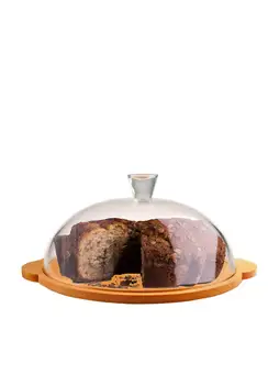 

Beech Tree Rio Glass Cake Topper With Handle