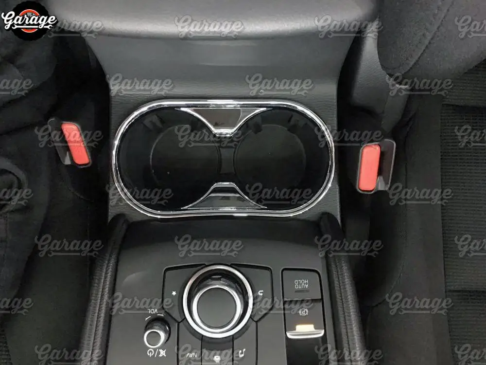 Хромированная накладка на подстаканник для Mazda CX-5- АБС-пластик 1 комплект/1 шт. украшение для автомобиля