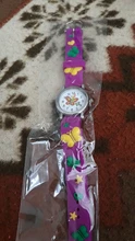 Reloj de dibujos animados para niños, niña, estudiante, impermeable, de silicona, relojes de mariposa, reloj de cuarzo para niños, reloj de pulsera analógico, regalo