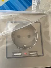 Interruptor táctil con Panel de cristal blanco, AC220V,1/2/3 entradas, 1 vía, para pared, EU/UK