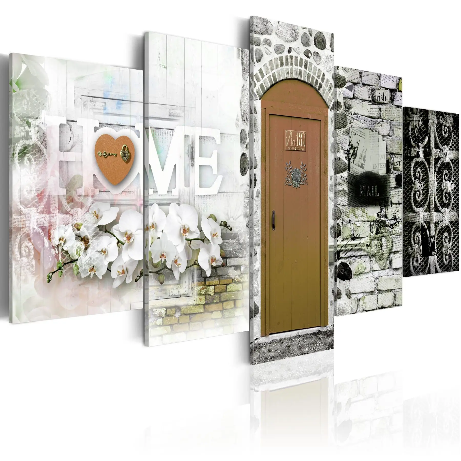 Picture-Home of Love - 100x50 cm | Дом и сад
