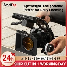 SmallRig 4*5.65 Mini Matte Box Carbon Fiber Top Flag For DSLR Mirrorless Camera  Blackmagic BMPCC 4K 6K Camera Cage Rig 3196