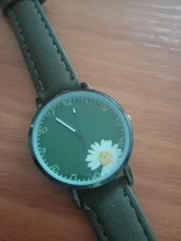 Reloj de pulsera con correa de cuero para mujer, nuevo accesorio informal a la moda, sencillo, caja de Reloj de cuarzo, 2020