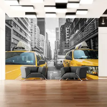 

Wall mural-New York taxi - 100x70 cm
