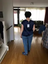 Pantalones vaqueros de estilo Boyfriend para mujer, pantalón de cintura alta, suavizante de talla grande, pantalones bombachos vaqueros de longitud completa, Retro Azul, gris, 4xl, 5xl