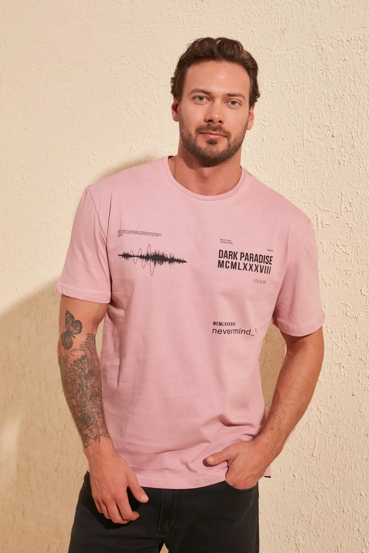 Trendyol Male T Shirt TMNSS20TS1097|T-Shirts| - AliExpress