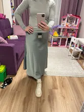 Marchitas de verano faldas mujer moda 2020 midi faldas Inglaterra Oficina satén alto cintura simple Falda larga elegante de las mujeres