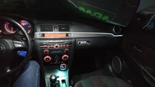 7 colores-en-1 cambio minilámpara USB del coche LED de luz ambiental coche Lámpara decorativa Interior de coche de neón Interior luz de modelado en el coche
