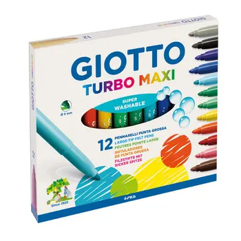 

MARKER GIOTTO C/12 COL TURBO MAXI THICK