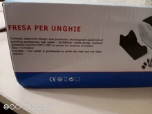 Lima eléctrica para uñas, herramienta para manicura, accesorio de la máquina, 35000 RPM