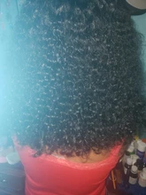 Rizado de la onda de agua Bob peluca del pelo humano del frente del cordón pelucas con minimechones pelo brasileño BOB corto peluca para las mujeres negras