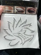 Plantillas de maquillaje para ojos 10 Uds. Plantilla para delinear ojos conformación de la plantilla herramientas cejas sombra de ojos maquillaje plantilla envío gratis a RU