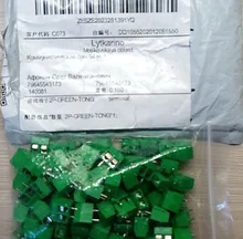 Connector Terminals Splicing Screw-Type KF301 Blue Green Black PCB Red 100pcs/Lot