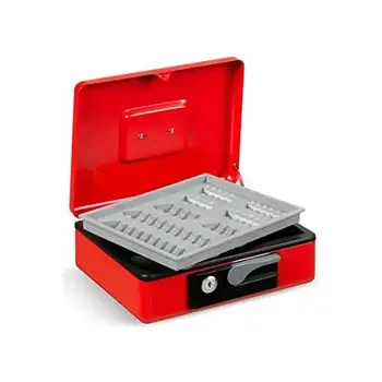 

PCs. 1 safe cash boxes Deluxe 3415 RONOBRAND23.05