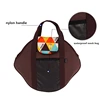 1Pc Outdoor Camping Kitchen Utensil Cookware Storage Bag Travel Barbecue Tray Frying Pan Organizer 3
