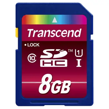 

Secure Digital SDHC 8 GB Class 10 UHS-I (Ultimate) 600 xTRANSCEND7.94
