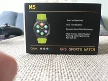 Reloj inteligente con GPS para hombre y mujer, pulsera con tarjeta SIM, brújula, barómetro, M5 de altitud, para Android y Xiaomi, 2021