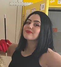 Msholy-Peluca de cabello sintético para mujer, pelo corto recto de 12 pulgadas, color marrón ombré, Natural, de alta temperatura, para fiesta diaria