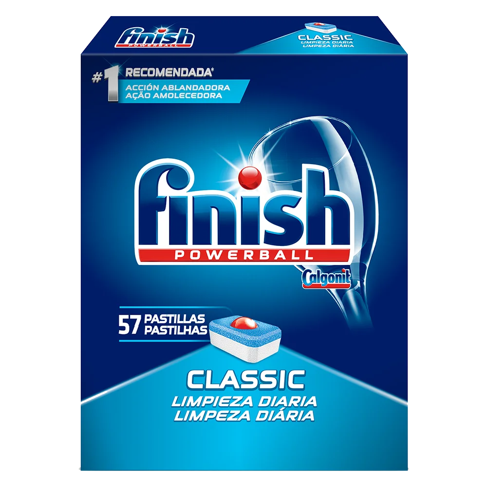Finish классические таблетки для посудомоечной машины-упаковка 6x Finish Classic 57 таблеток-посудомоечная машина