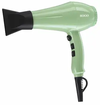 

DRYER PROFESSIONAL HAIR-DIFFUSER + HUB-1800 W-GREEN