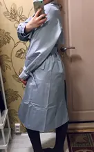 Marca del Reino Unido 2021 nueva moda Otoño/otoño Casual doble botonadura Simple clásico Trench largo con cinturón mujer Chic chaqueta