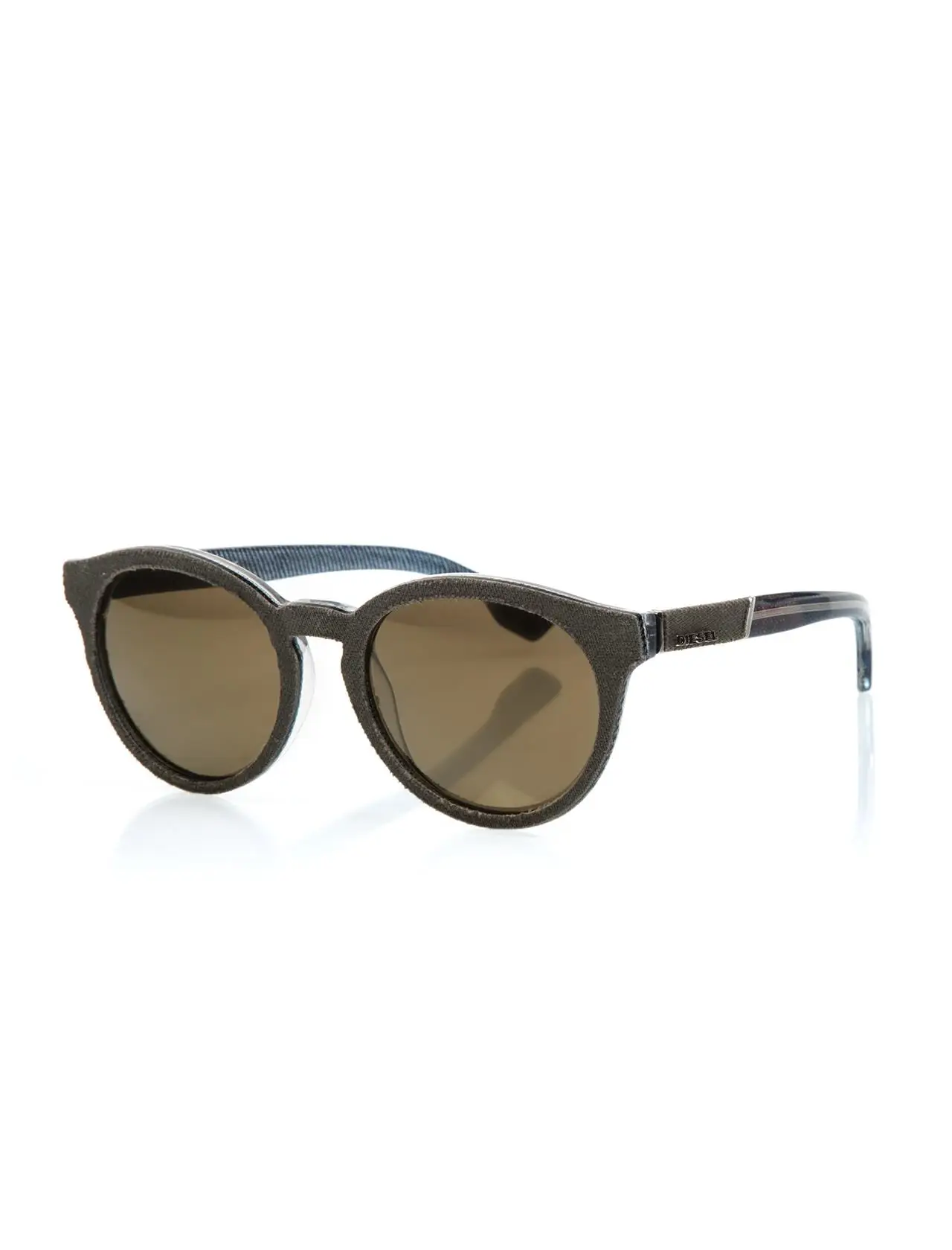 

Unisex sunglasses dl 0199 98l bone color organic round round 50-20-145 diesel