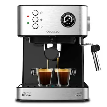 

Express Manual Coffee Machine Cecotec Power Espresso 20 Professionale 1,5 L Silver Black