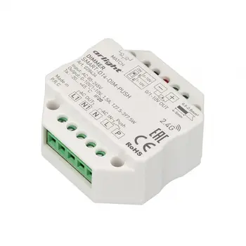 

028434 dimmer smart-d14-dim-push (230V, 1.5A, 0-10V, 2.4g) 1 PCs Arlight
