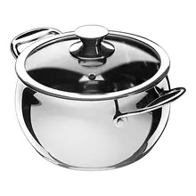 Кастрюля с крышкой Walmer Belfast, 3,6л, 20см, цвет хром