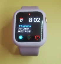 Funda protectora de silicona para Apple Watch, Protector de parachoques para carcasa de reloj Apple, 44mm, 40mm, 42mm, 38mm, accesorios para Apple watch series 5 4 3 se 6