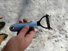 Deshedding Brush Multipurpose Hair Removal Comb for Dogs Cat Pet Fur Knot Cutter Metal/Plastic/Silicone