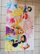 1 Uds seis princesa decoración para fotografías fondos tela de vinilo foto tiroteos telones de fondo para cumpleaños niños niñas fiesta suministros