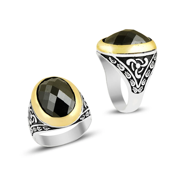 

925 Silver Handmade Tribal Anatole Style Men Rings