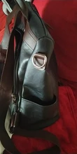 Mochila De piel multifunción para mujer, bolso de hombro femenino, Mochila de viaje