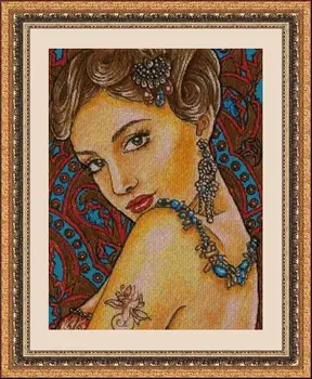 

CROSS STITCH KIT PANDATHREAD MODERN AND SURREAL 33092