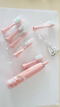 Electric-Toothbrush Brush-Heads Sonic Cleaning-Care Teeth Oral-Bacteria Childrens Usb-Charging