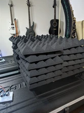 Wall-Panels Pyramid Studio-Treatment Acoustic-Foam Sound-Absorption 12pcs 25--25--5cm